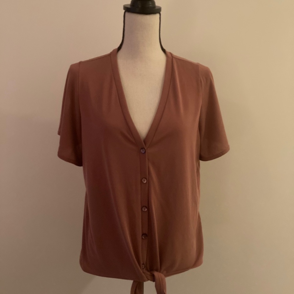 Womens Top Brown (L)